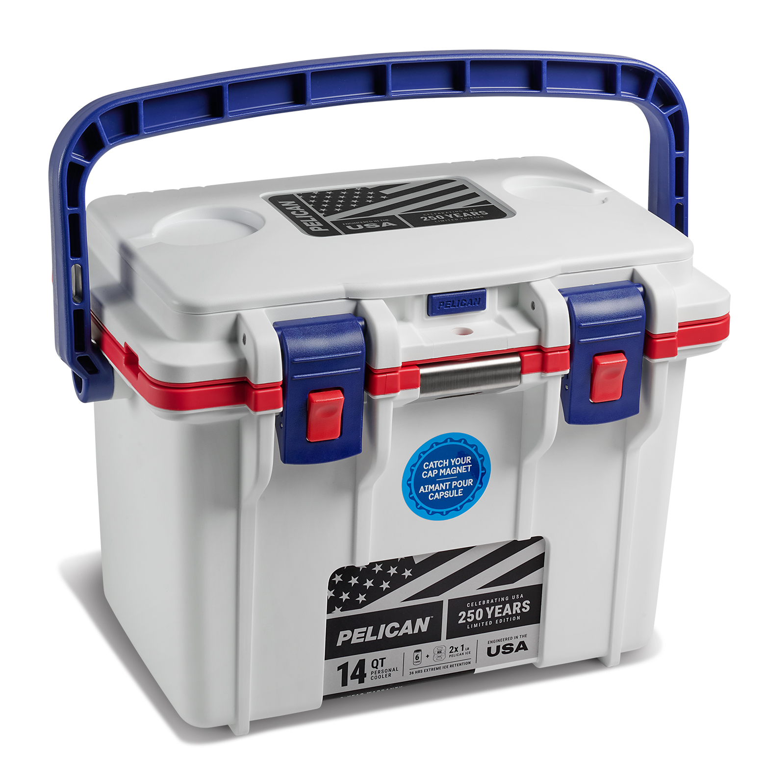 America 250 Collection 14QT Personal Cooler | Pelican Official Store